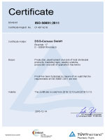 Сертификат энергетического менеджмента ISO 50001:2011