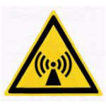 Предупреждающий знак «Электромагнитное поле» (W12)