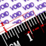 Гарантийная этикетка пломба наклейка VOID из материала 2216