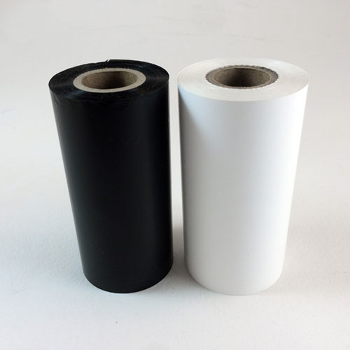 Чёрный или белый риббон для печати на маркерах трубопровода