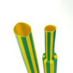 Жёлто-зелёная термоусадочная трубка Deray PBF
