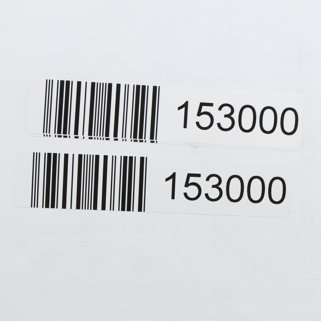 Готовые заказные этикетки 10*60 мм со штрих-кодом