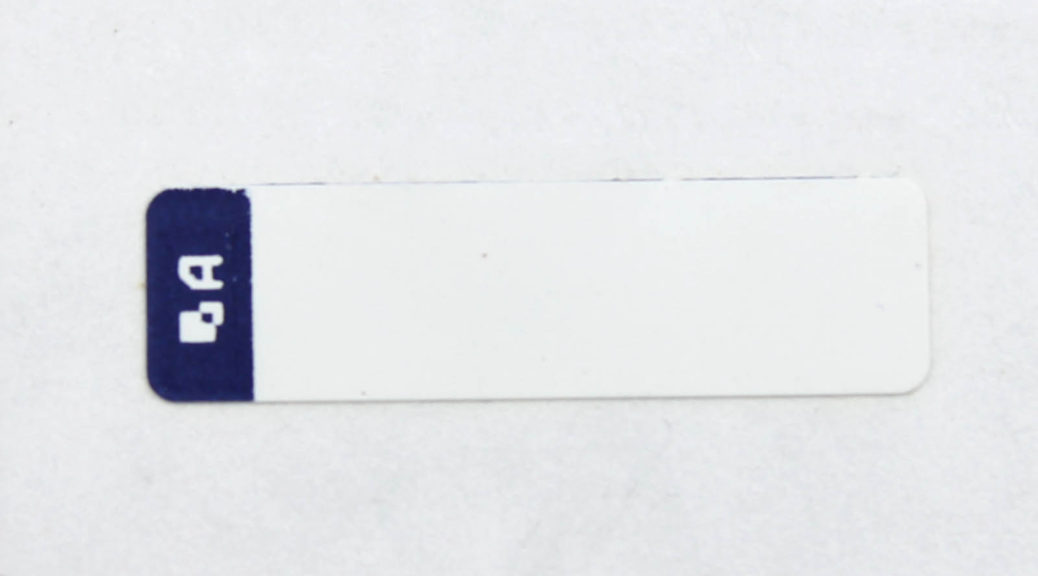 Этикетки 40*10 мм с предпечатью логотипа