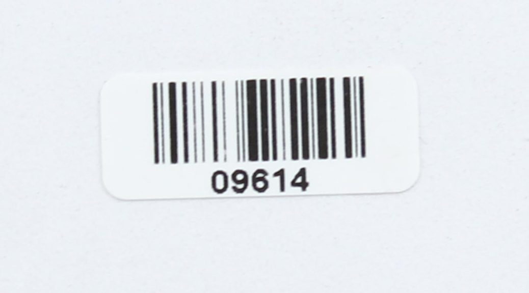 Этикетки 25*10 мм со штрих-кодом из полиэстера