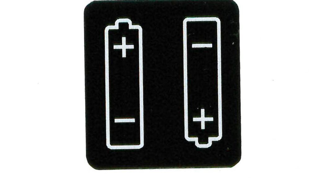 Этикетки 23*25 мм с изображением батареи