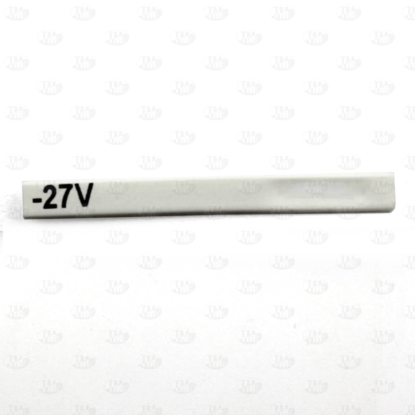 Термоусаживаемый маркер ТМАРК-НГ-ЗП 2,4*0,8 мм L 9 мм